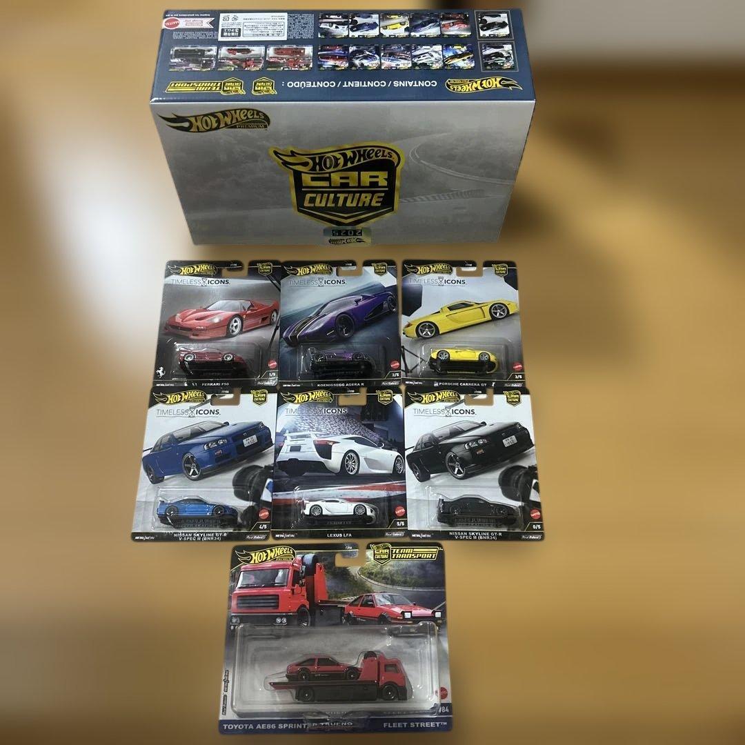 ホットウィール ファクトリーセット2025 B 箱開封品　画像のものが全てです