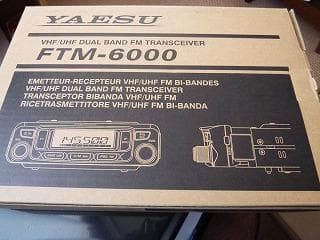 YAESU FTM－6000　DUALバンドトランシーバー　50Ｗタイプ