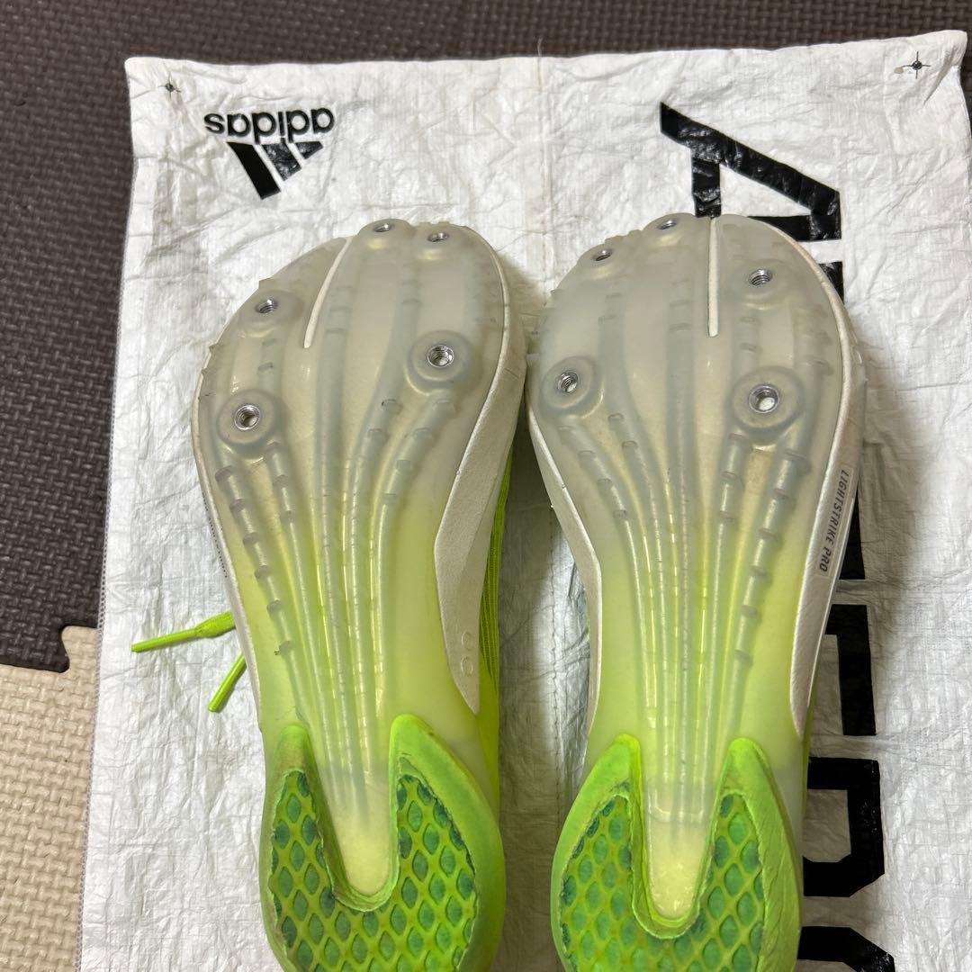 専用　ADIZERO アンビション 蛍光色　24cm