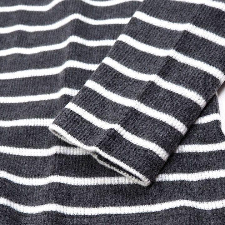 新品 23区 ゴルフ 吸湿発熱 モックネック ニット 定価17600円 灰 LL