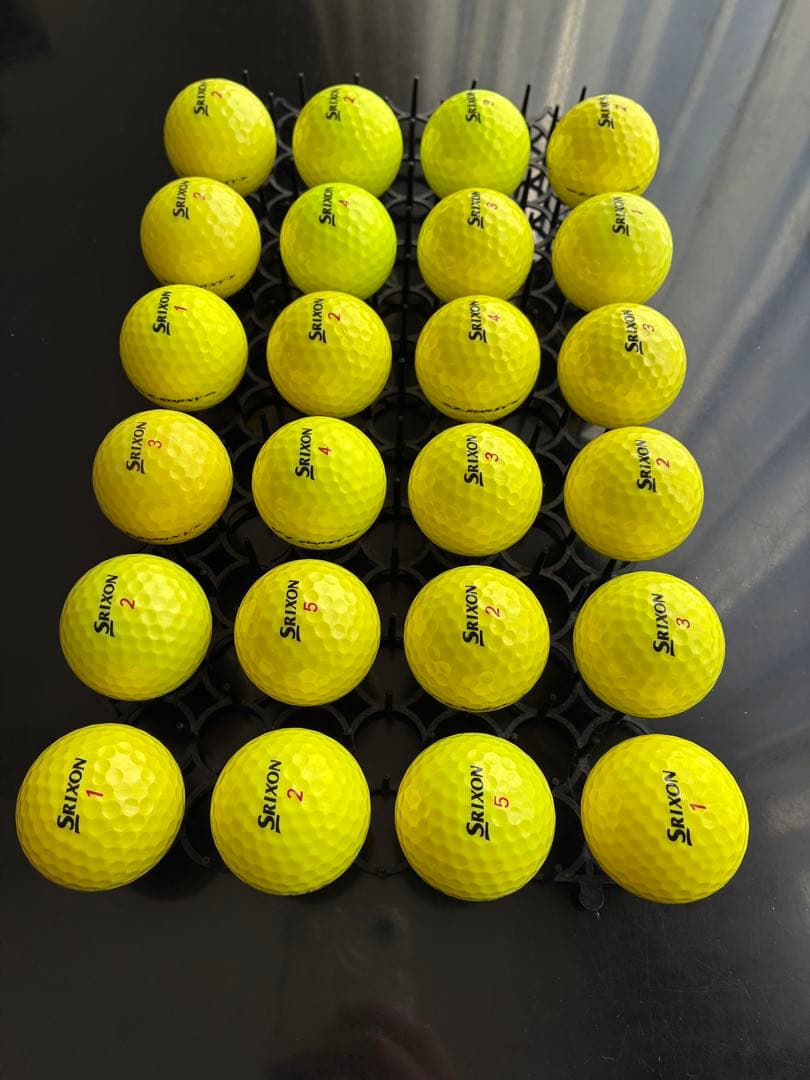 新品に近い　送料込み　SRIXON Z-STAR XV ロストボール24個