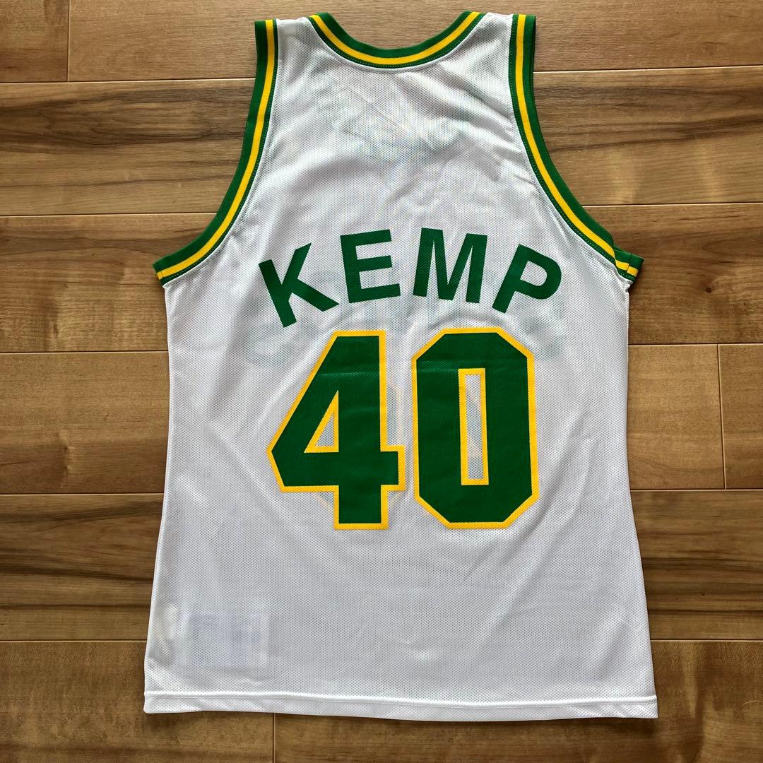 【希少】 NBA ショーン・ケンプ　SONICS　ユニフォーム　シャツ　バスケ