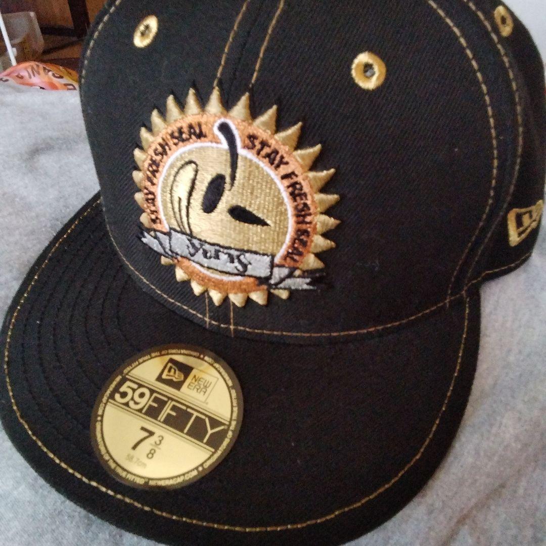 ニューエアー 59FIFTY キャップ 黒 7 3/8