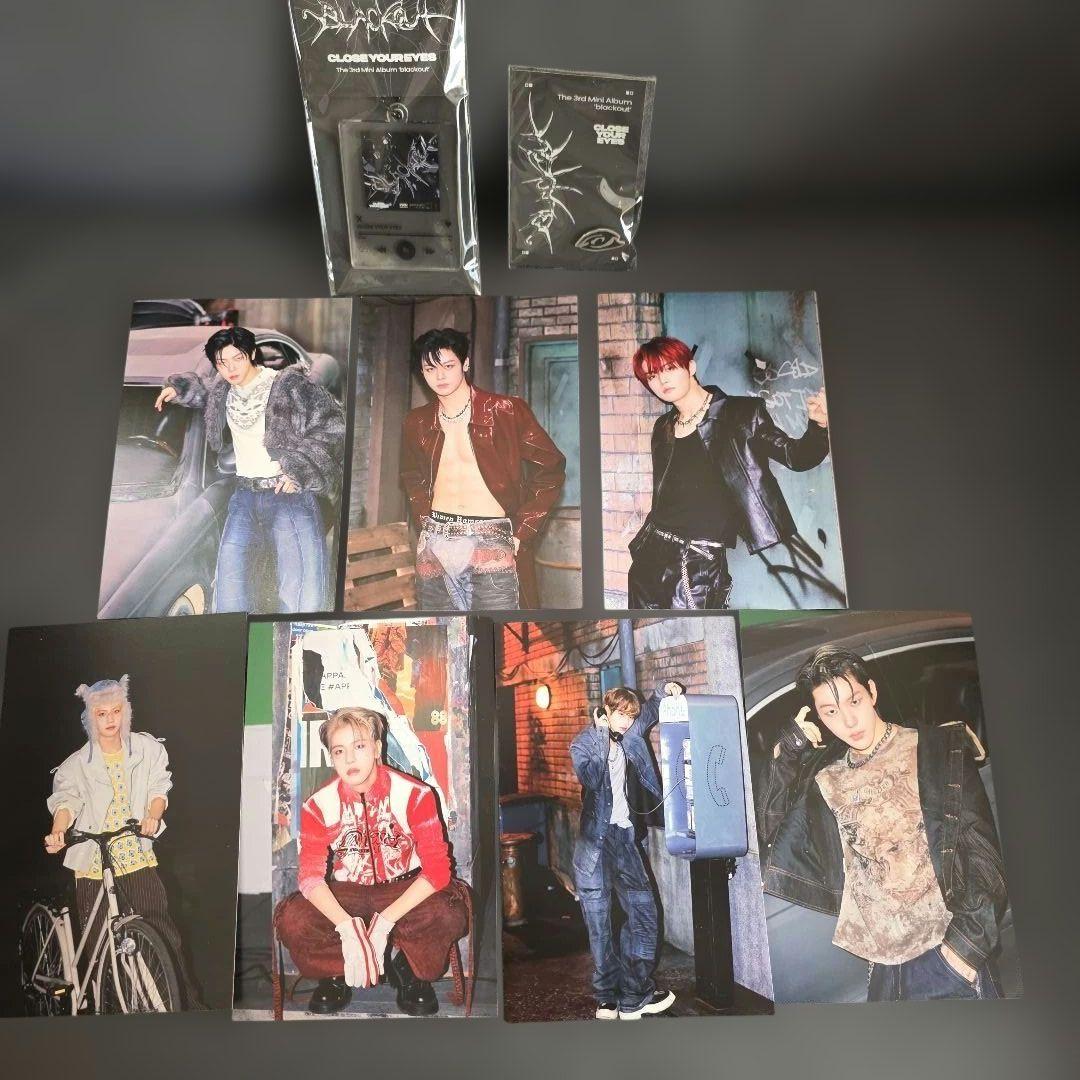 CLOSEYOUREYESクルユア韓国CU当選グッズ+ポストカード7限定品レア