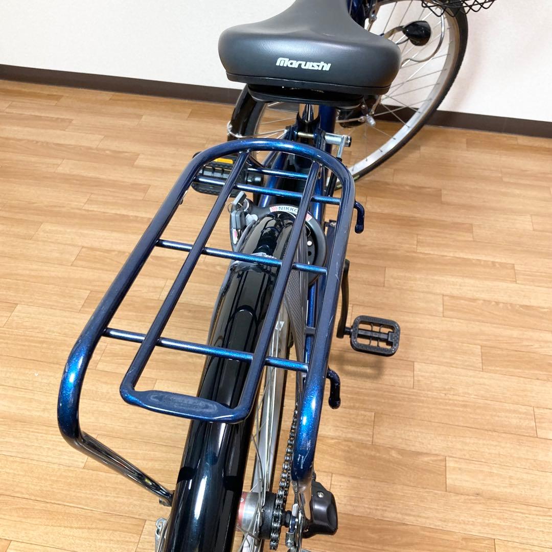 美品 丸石サイクル 電動アシスト自転車 View assist 26インチ 変則
