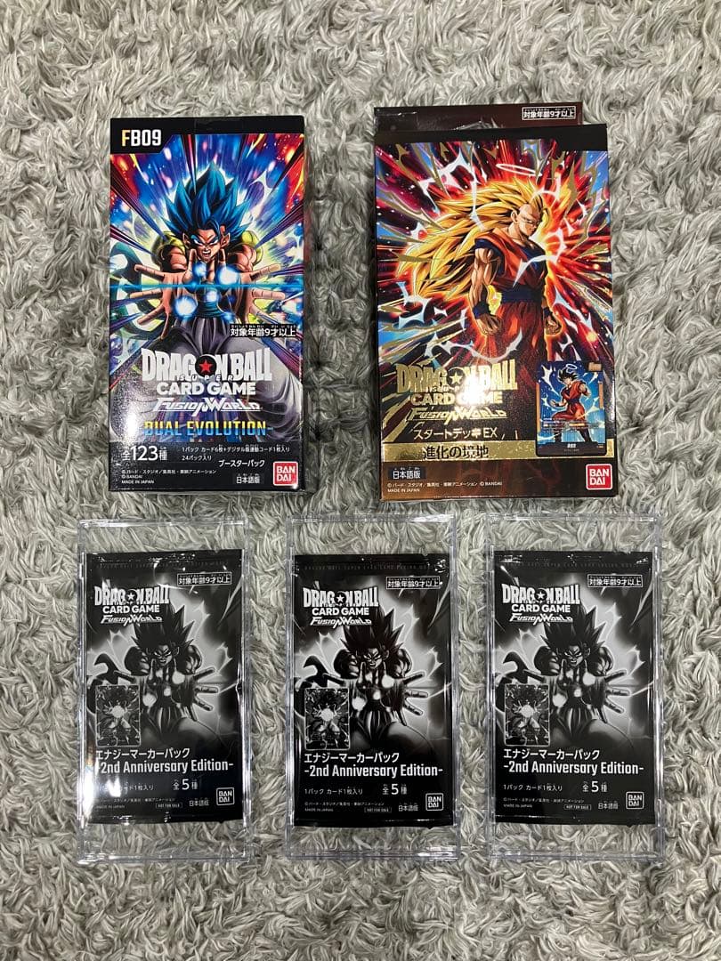 ドラゴンボール　デュアルエボリューション　デッキ　エナジーマーカー　付き