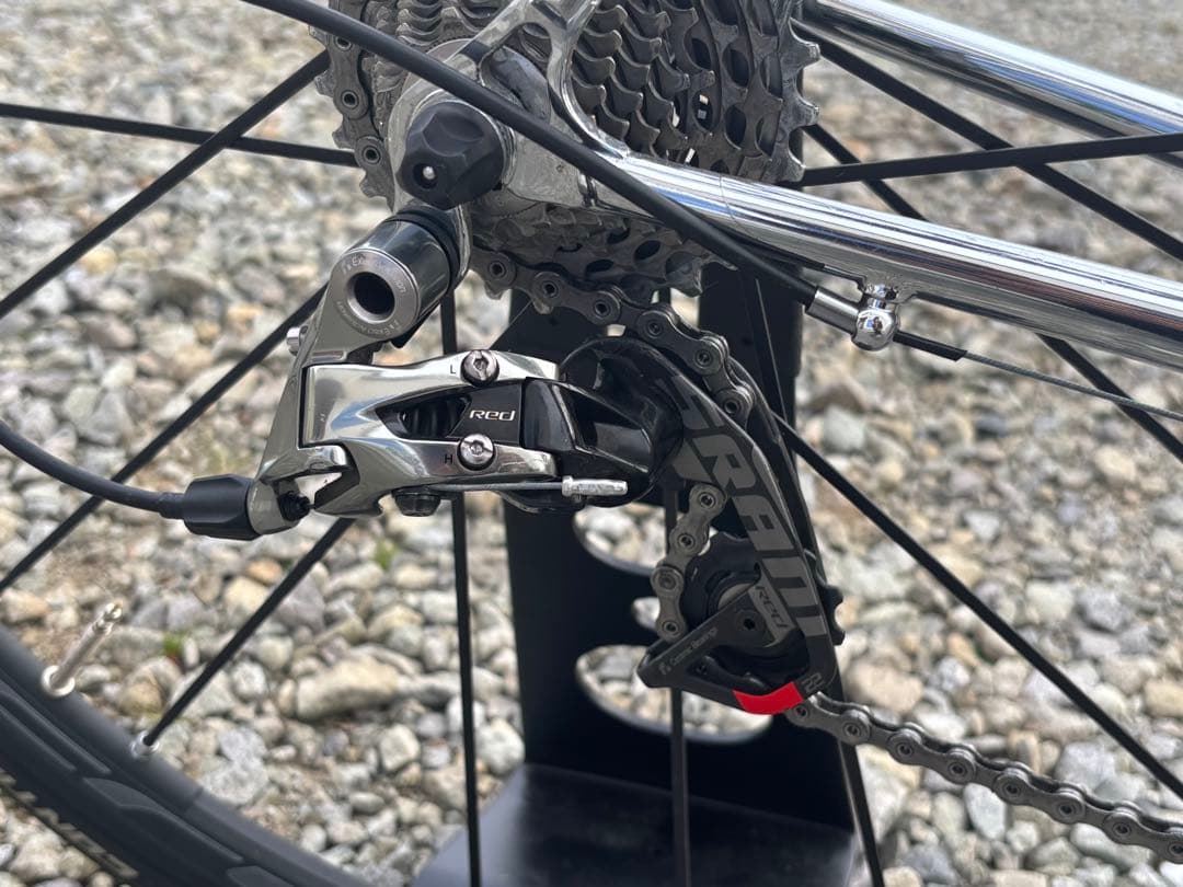SRAM RED 22 クロモリ　スチール　ロードバイク ブラック