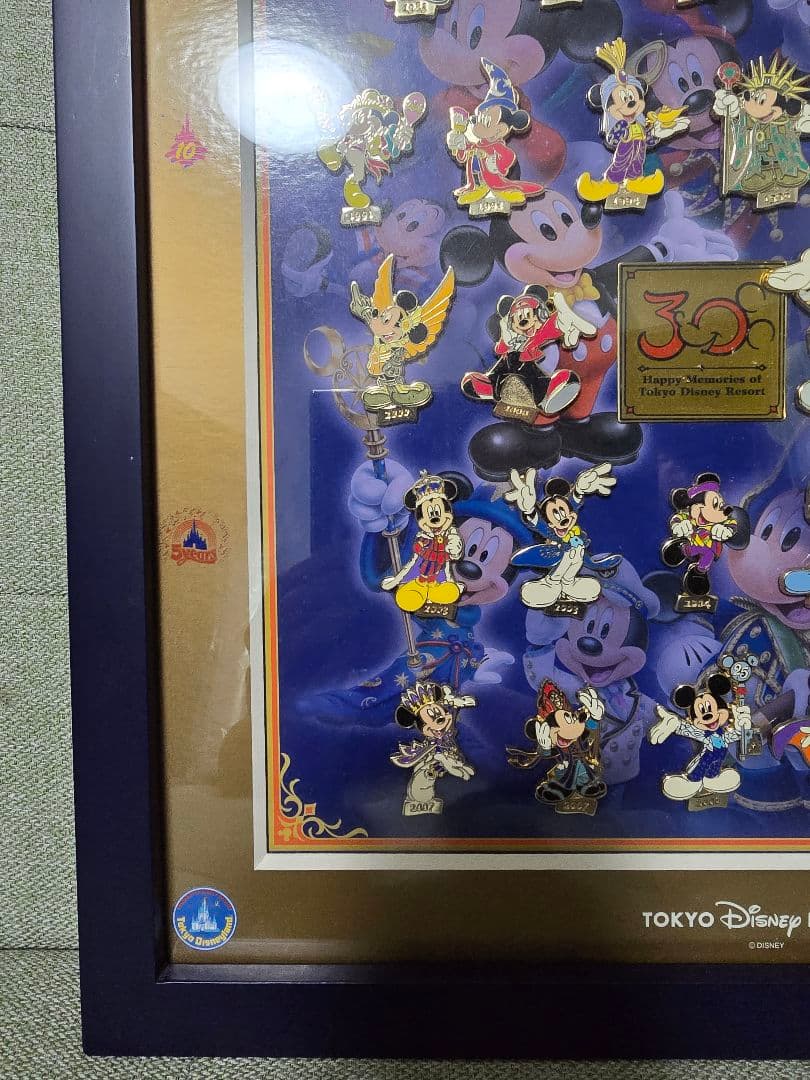 東京ディズニーリゾート 30周年記念コレクションピン バッジセット