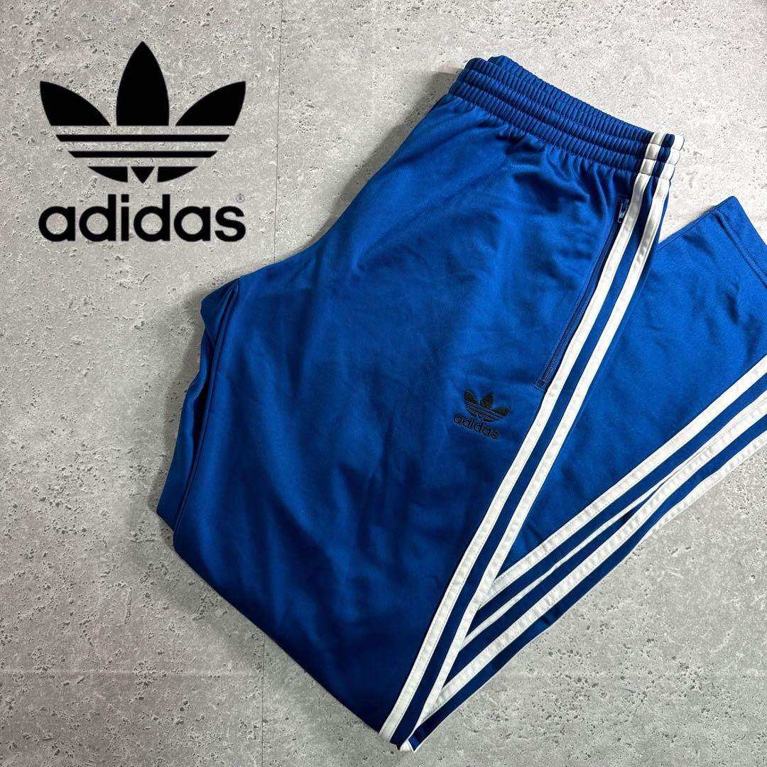 【希少】adidas 00s トラックパンツ ジャージ ファイヤーバード ブルー