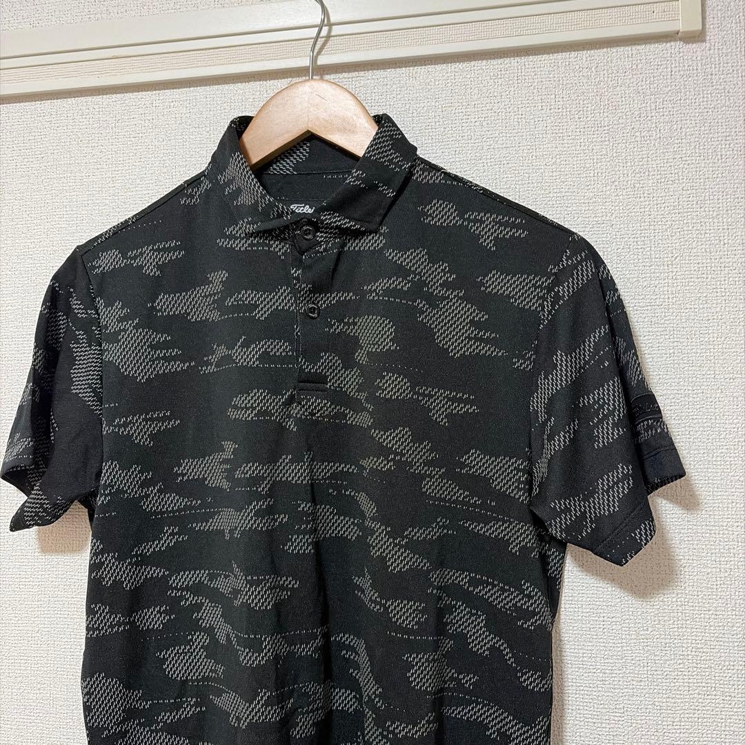 Titleist (タイトリスト) カモフラージュ メッシュジャカード シャツ