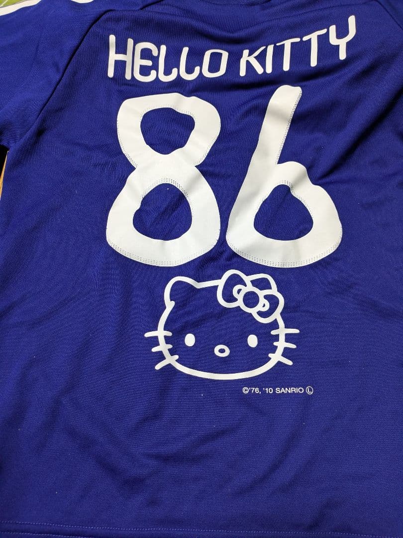 絶版　HELLO KITTY 日本代表ジャージ 140センチ　背番号86