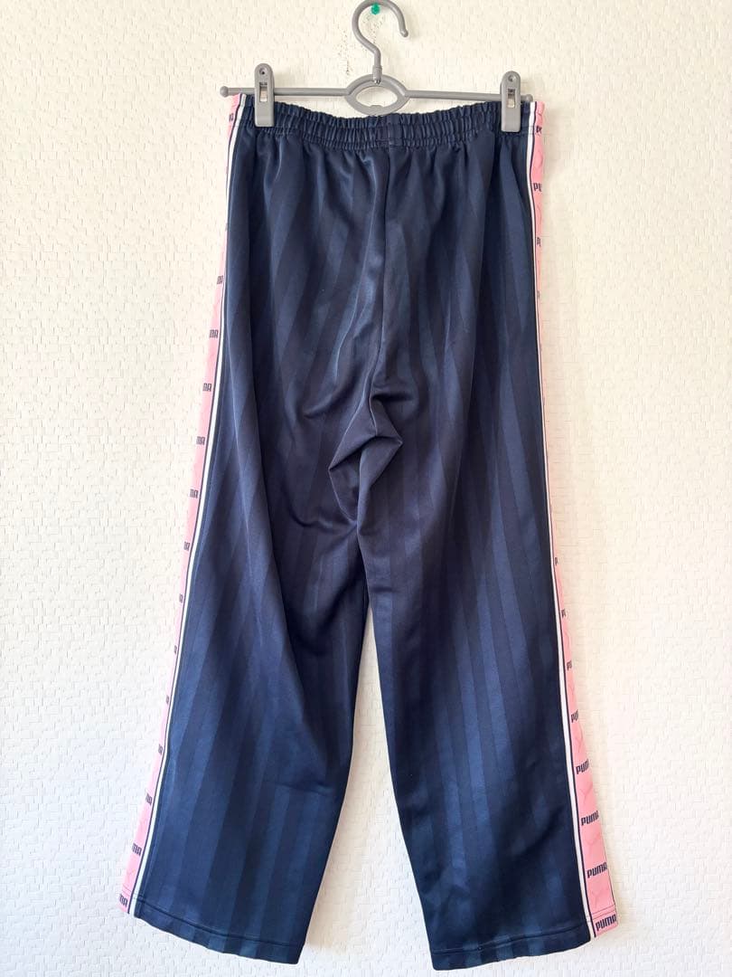 プーマ ジャージ セットアップ　サイズS-M ネイビー　ピンク