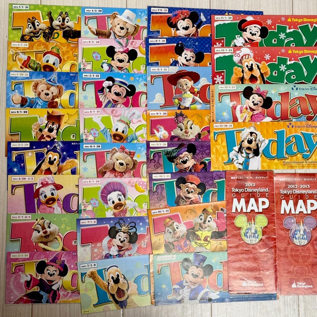 Today 300冊以上 まとめ売り 海外 ディズニー トゥデイ パンフレット