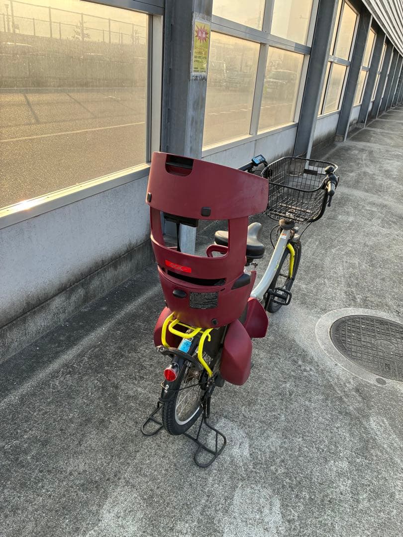 市川市 ）YAMAHA パスキス　電動アシスト自転車 OGKチャイルドシート付