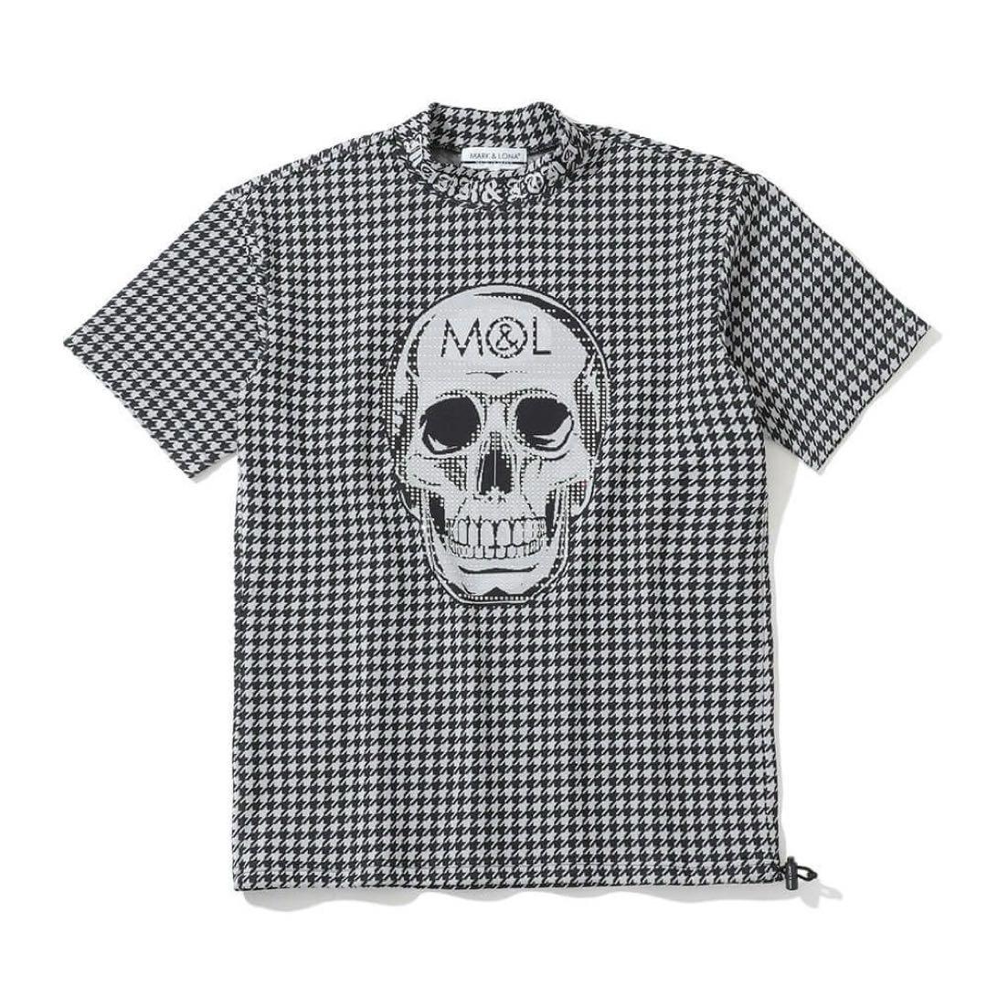 新品 ★ MARK&LONA モックネック シャツ マーク&ロナ 黒 正規品