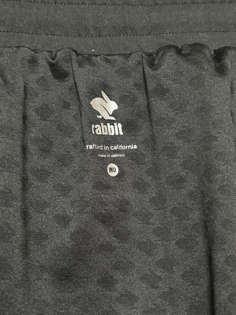 【極美品】 rabbit ラニングショーツ ショートパンツ M 黒 トレラン