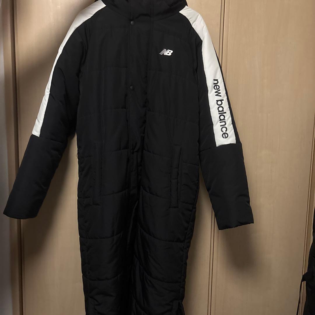 new balance ベンチコート Lサイズ ブラック