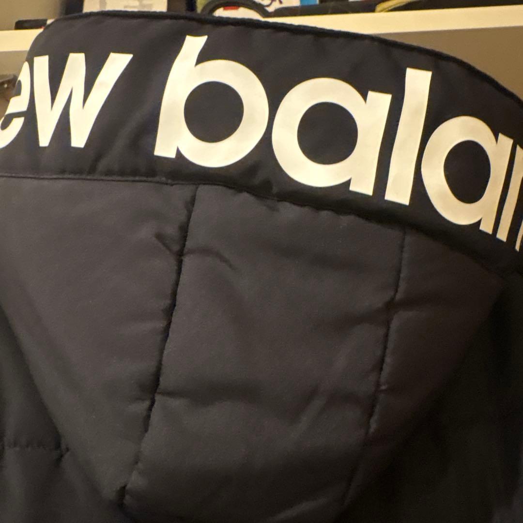 new balance ベンチコート Lサイズ ブラック
