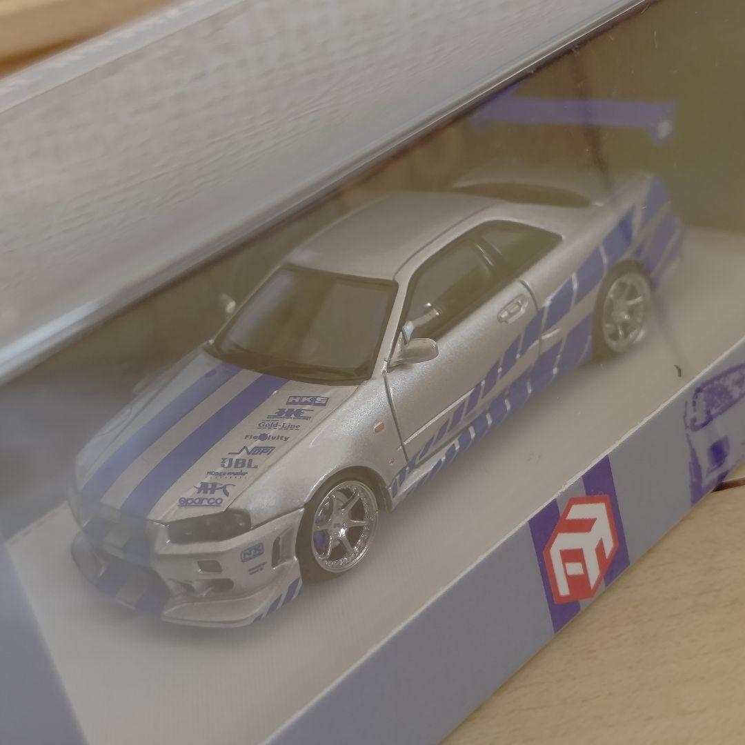 FH 1/64 R34 SKYLINE GT-R ワイスピ 830 of 999