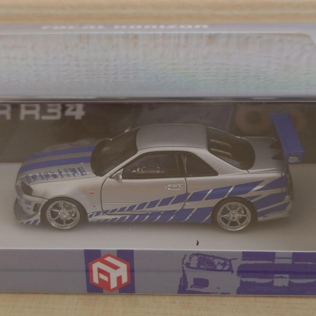 FH 1/64 R34 SKYLINE GT-R ワイスピ 830 of 999