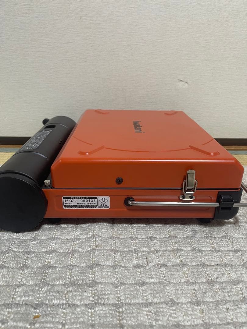 Iwatani アウトドアカセットコンロ オレンジ
