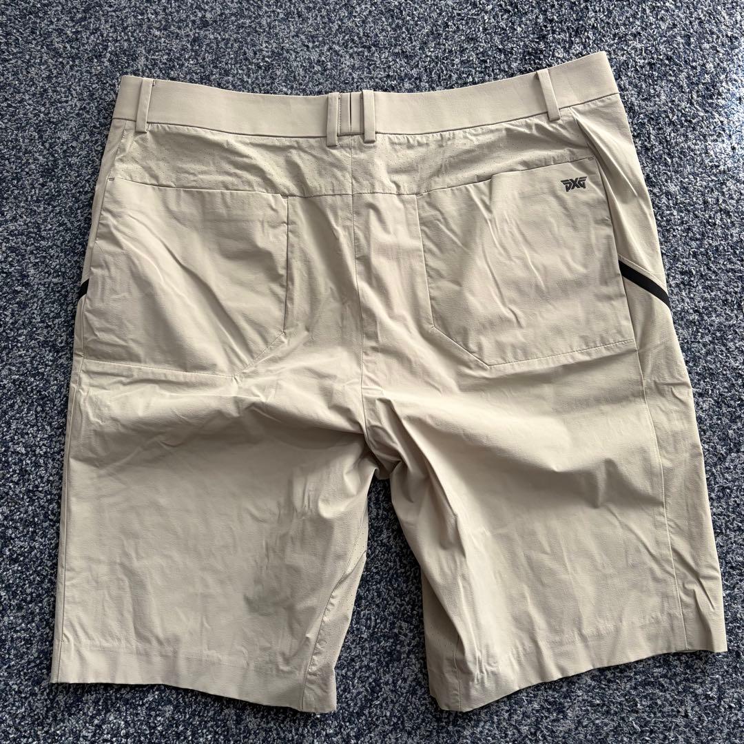 PXG　ストレッチ　ハーフパンツ　ショートパンツ　ゴルフウェア　ベージュ　3XL