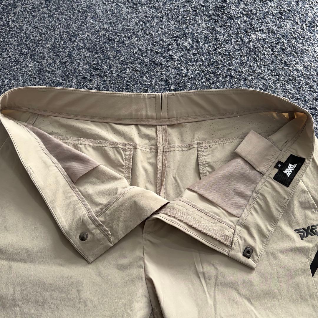 PXG　ストレッチ　ハーフパンツ　ショートパンツ　ゴルフウェア　ベージュ　3XL