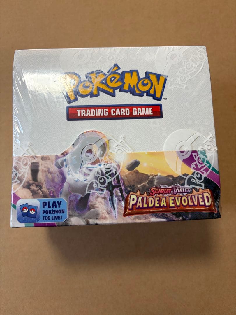 海外版　英語　POKÉMON PALDEA EVOLVED BOX 新品未開封
